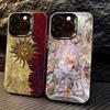 R-Renaissance art Painting Phone Case For iPhone 17,16,15,14,13,12,11 Plus,Pro Max,XS,Colored Silver Plated Inside Cover