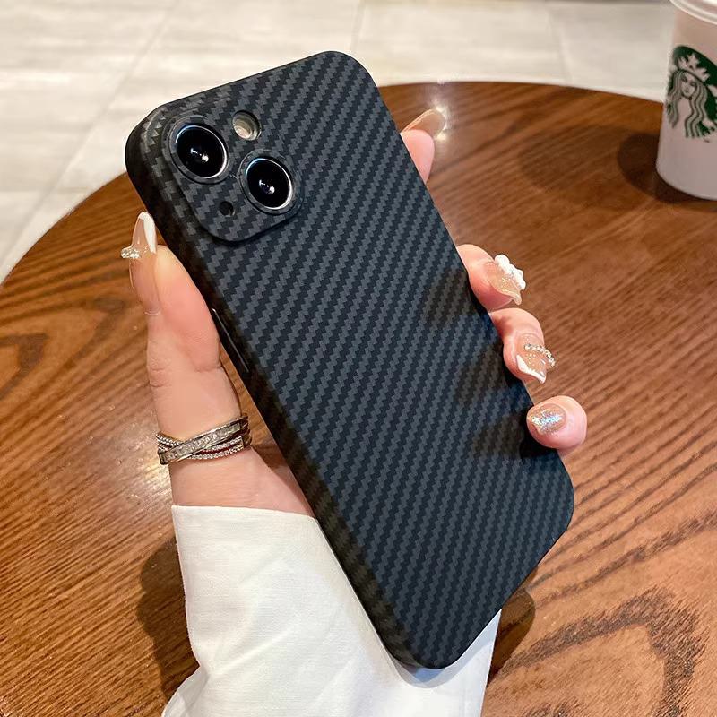 Xiaomi 14Pro/Redmi K70 Water Sticker + Hard Shell Case with Carbon Fiber Pattern