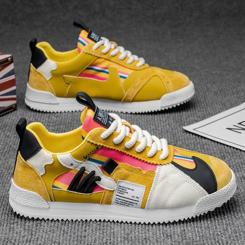 High Quality Men's Shoes Casual Sports Board Shoes for Men Running Lightweight Sneakers with Youthful Vitality Zapatos De Hombre