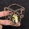 Septarian Necklace Copper Wire Wrapped Gemstone Necklace Adjustable Necklace Septarian Copper Wire Jewelry Handmade Necklace Gifts For Women