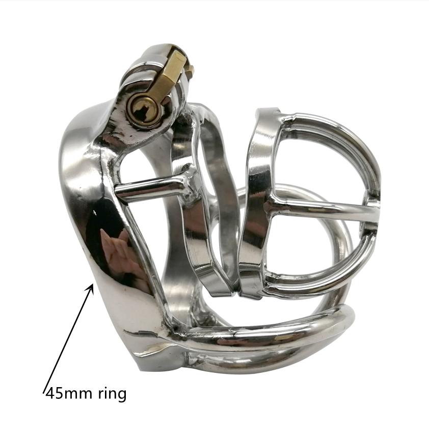 Предотвращение внебрачного секса, отдельная клетка для члена, устройство верности для мужчин из нержавеющей стали, замок пениса, кольцо для члена, пояс верности, M130