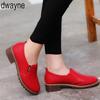 New Fashion Women Flat Shoes Round Toe Lace-Up Oxford Shoes Woman Brogue Casual Shoes M89