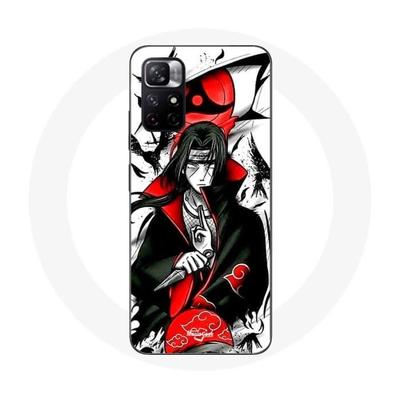 Coque - Maniacase - Redmi Note 11 5G - Souple - Noir - Demon Slayer Itachi Uchiha