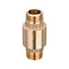 1 Inch Brass None Return Valves With Reinforced Structure Bidirectional Seal Technology For Pipe Safety Industrial Use