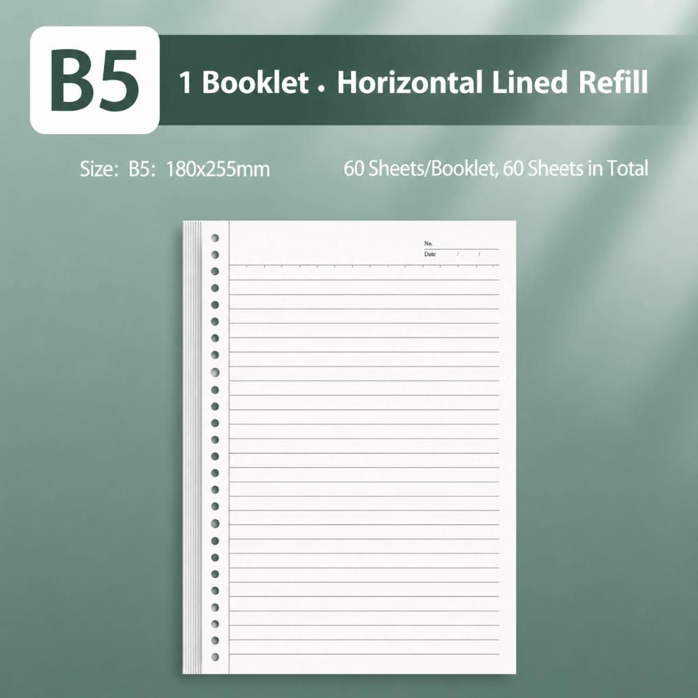 Gradient Color Binder Notebook Detachable Notepad Durable Loose-leaf Notebook  Studnets