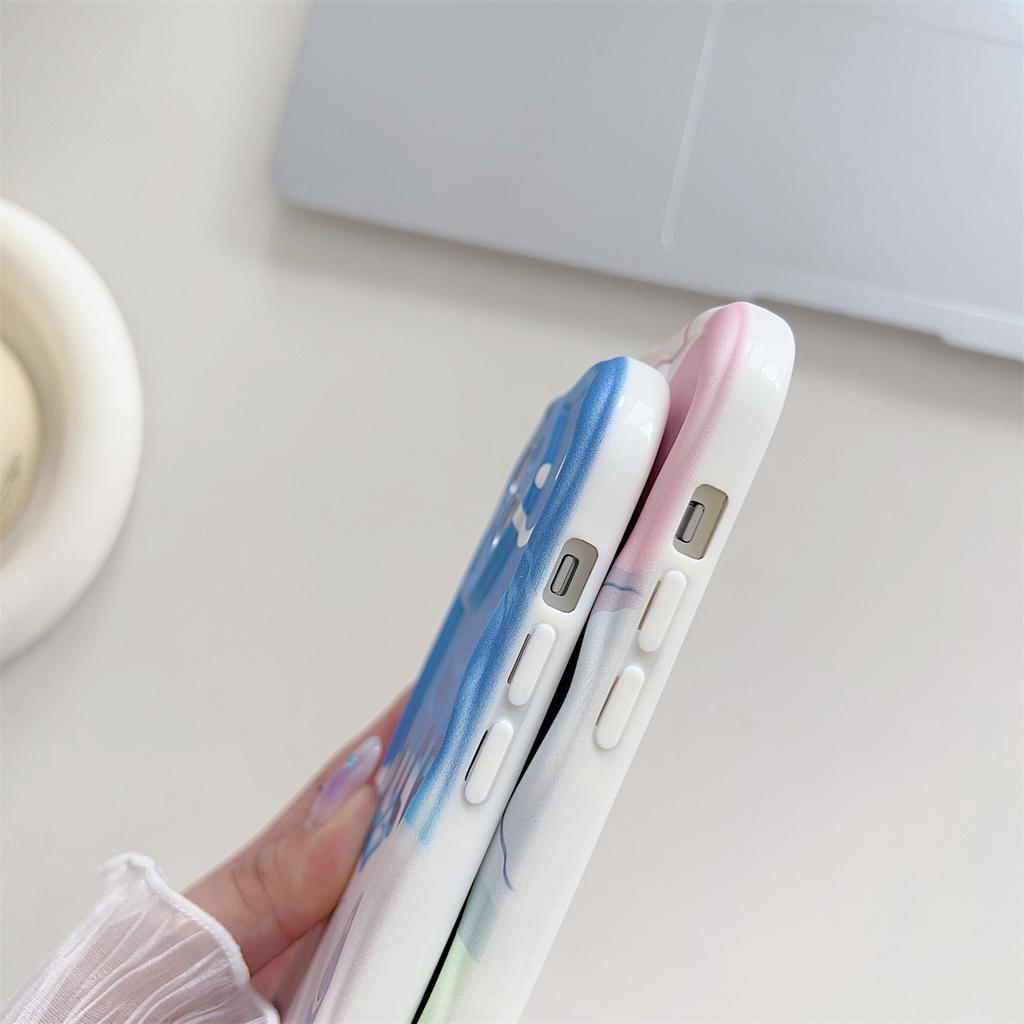 Nice Pattern Smiling Face Pattern Good Luck Series Soft TPU Shell Fashion Phone Case for IPhone Samsung Vivo Xiaomi Oppo