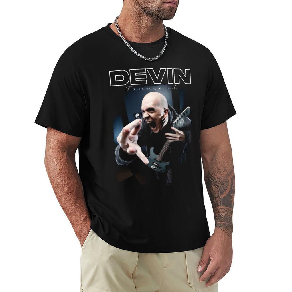 Devin Townsend Project 1 Tshirt Basic Plain Short Sleeve Crew Neck Tee