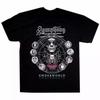 Футболка Symphony X Underworld Aust Tour 2 стороны Черный NI853 Унисекс