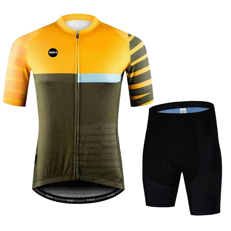 Men Short Sleeve 2026 Summer Breathable Cycling Suit Set Bicicleta Clothing MTB Maillot Ropa Ciclismo Sportswear Blue Bicycle Suit