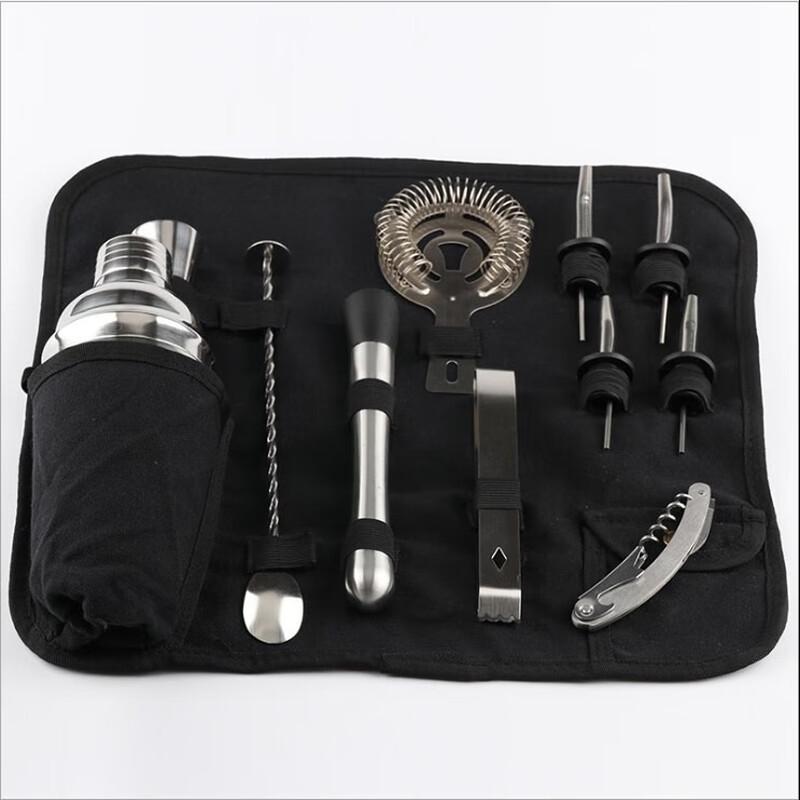 12-Piece Cocktail Bartending Tool Set