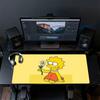 Lisa Mouse Pad, Large Gaming Desk Mat, Non-slip XXL Mousepad for Laptop & Tablet, Mini PC Playmat with Stitched Edges