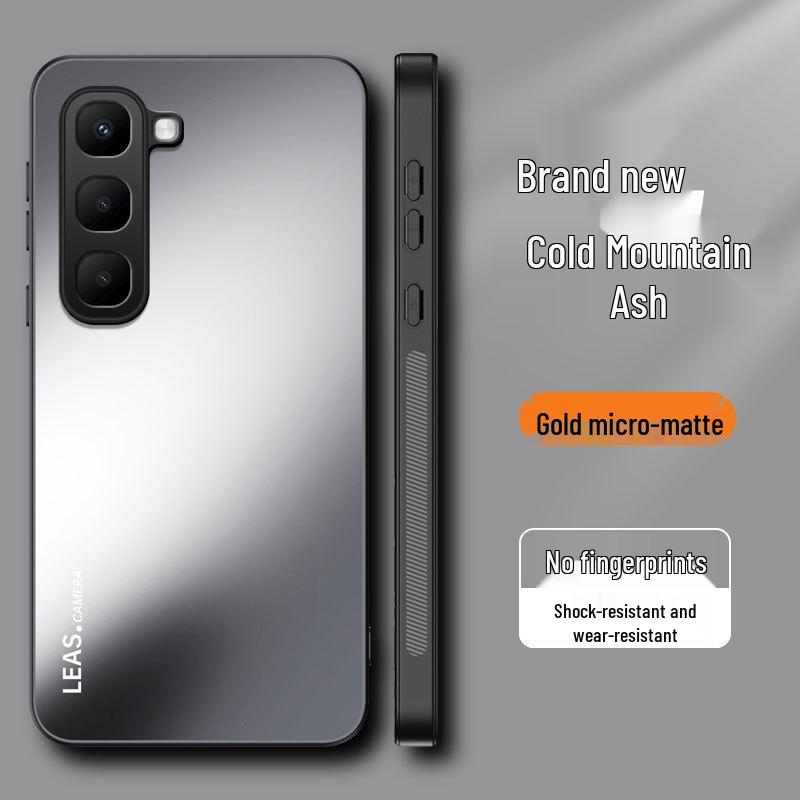 Совместимый с Infinix Hot70, противоударный защитный чехол для телефона из электроplated акрила с микроматовой поверхностью.