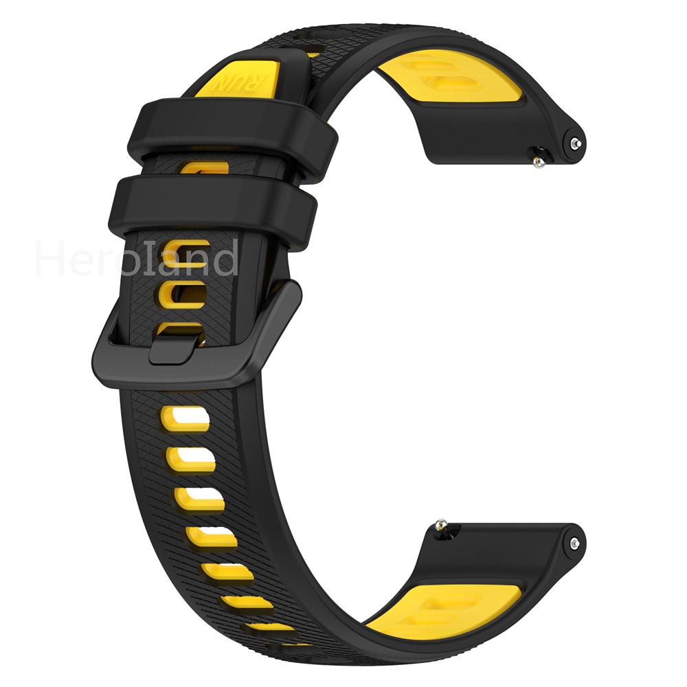 Модный силиконовый ремешок для часов 22 мм для Garmin Forerunner 265, умный браслет для Garmin Forerunner 255, браслет + пленка