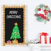 60Pcs Announcement Board Stickers Office Decorations Christmas Snowflake Stickers