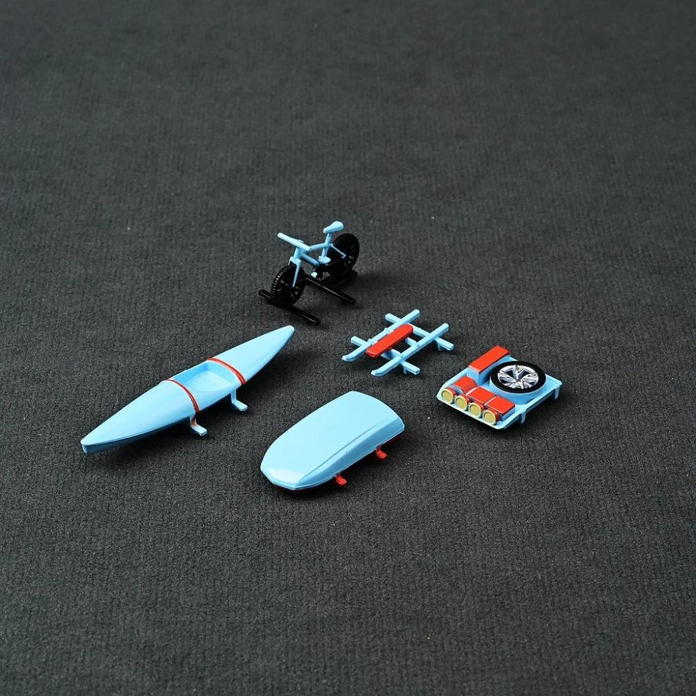 CM 1/64 Модель автомобиля из АБС-пластика, аксессуары для крыши, игрушки, серия для путешествий и бездорожья, масштаб 1/64, набор моделей велосипеда, каяка (Без Машин)