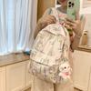 Adorable Cartoon Backpack For Students Trendy Fashionable Nylon School Bag