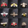 New Style Oil Drip Bee Brooch - Cute Animal Pin for Collars and Clothing Accessories