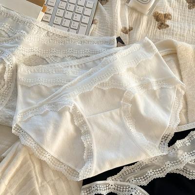 Lady Sweet Pure Desire Wind Сексуальные кружевные дышащие трусики-брифы без следов и зажимов для бедер