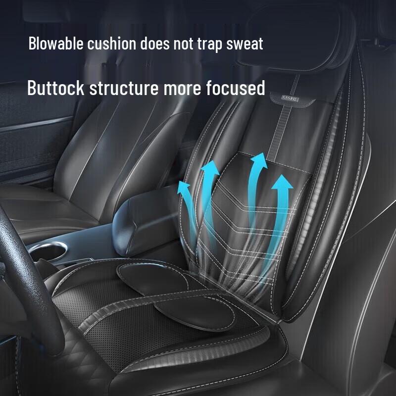 CLORIS Full Body Back & Neck Massage Cushion for Car & Home CN plug (adapter included)