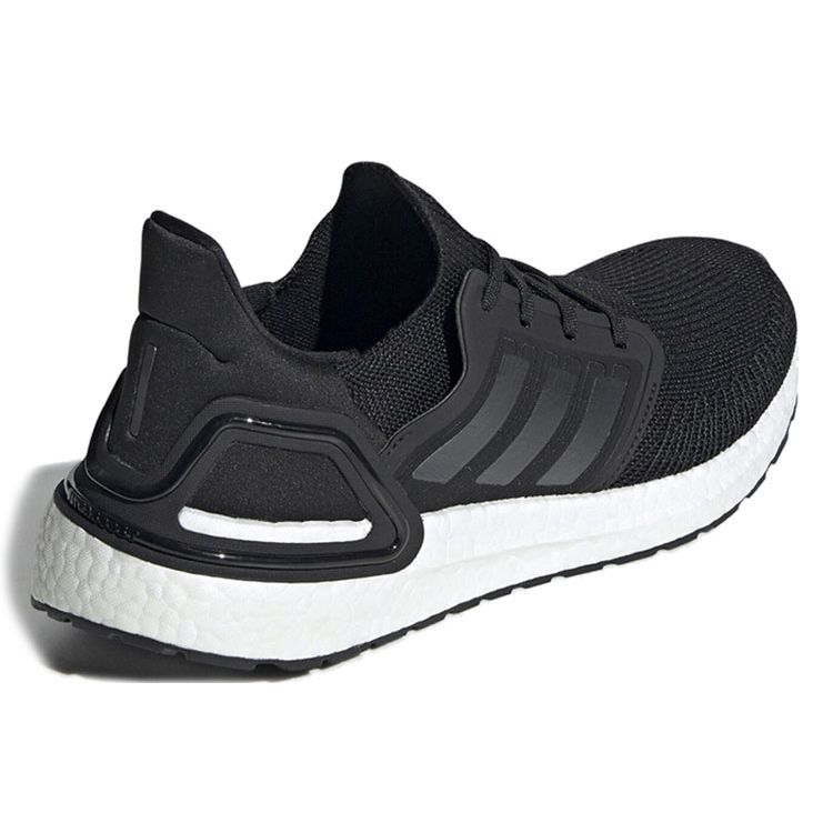 adidas Черные кроссовки унисекс UltraBoost 20 Core Night-White Metallic EF1043