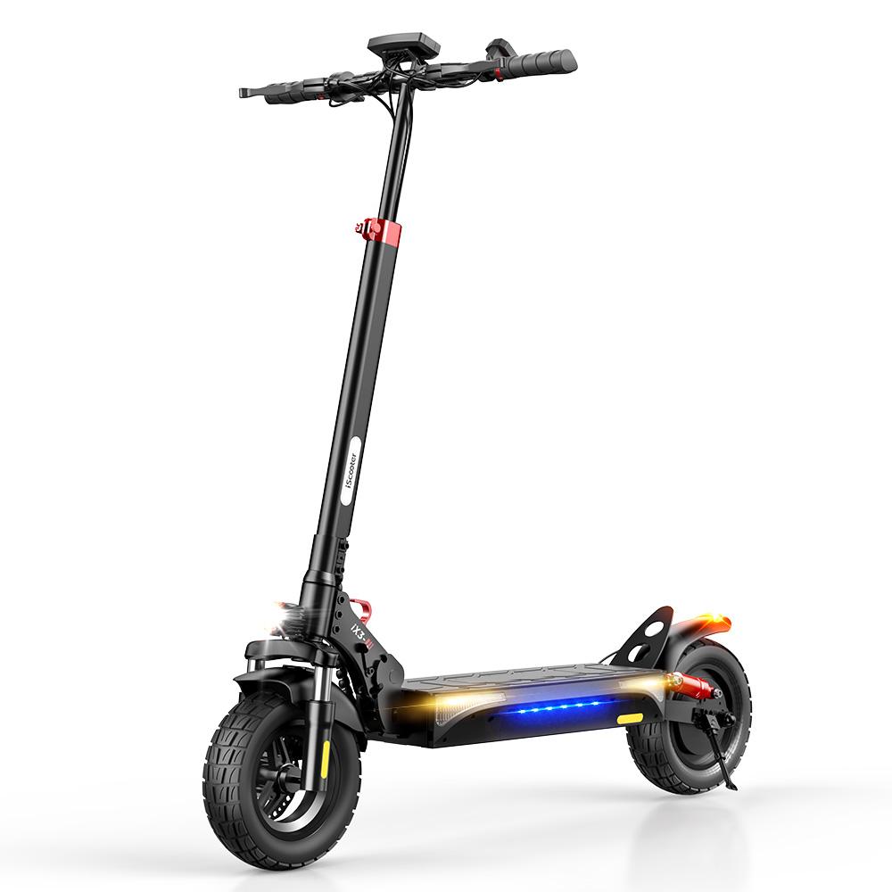 iScooter 800W Electric Dirt Scooter with 40km/h, 48V10Ah, Full Suspension, 10" Off-Road Tires, LCD Display, Dual Disc Brakes, IPX4 Waterproof