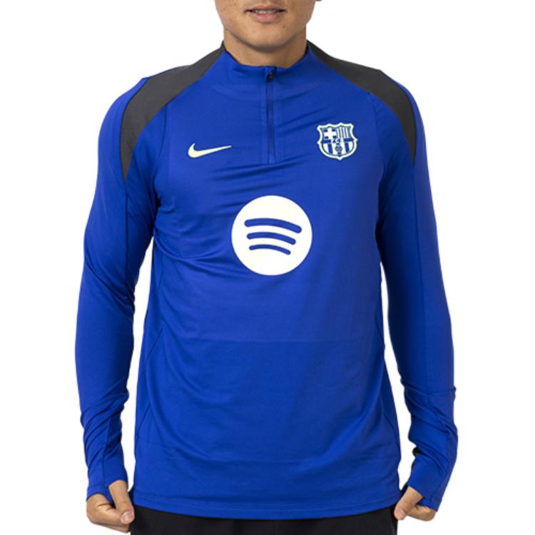 Nike Dri-Fit FC. Барселона Страйк Третья Модная Удобная Повседневная Универсальная Футбольная Джерси Мужские топы FQ2620-417