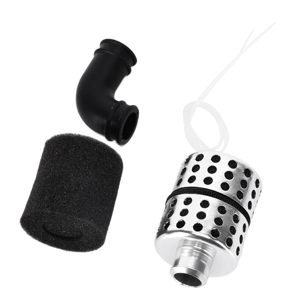 RC Air Filter Good Performance Install Easily Improve Speed Aluminum Capped Air Filter for 1 8 Nitro Power Engine