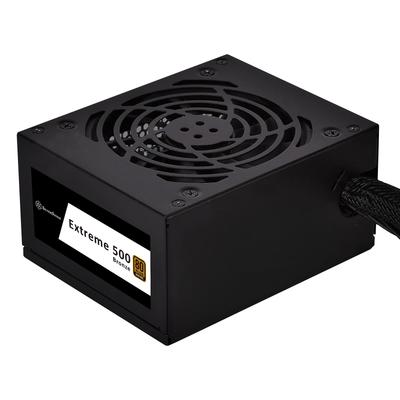 Блок питания SilverStone 500 Вт 80 Plus Gold Высокоэффективный SFX SST-EX500-B [Авторизованный японский дистрибьютор]