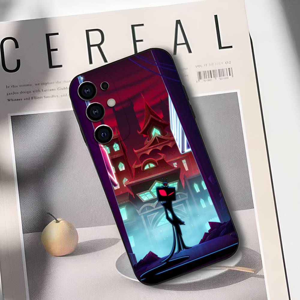 Чехол для телефона Vox H-Hazbin H-Hotel Силиконовый Мягкий Для Samsung S25,S24,S21,S22,S23,S30,Ultra,S20,Plus,Fe,Lite
