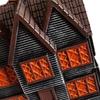 Держатель благовоний Witch House из смолы с камином, декоративный, домашний