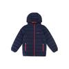 Cotton Jacket With Hood And Zipper Logo Print Kids Jackets HA5135-470