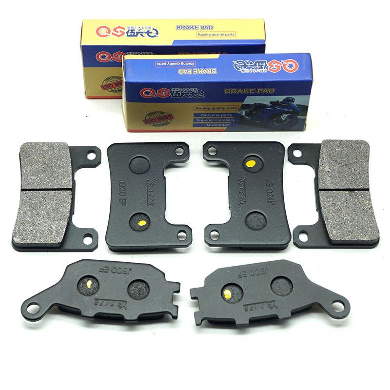 Motorcycle Front Rear Brake Pads for KAWASAKI ZR900 Z900RS 2018-2024 ABS CAFE 2018-2025 Yellow Ball Edition 2024