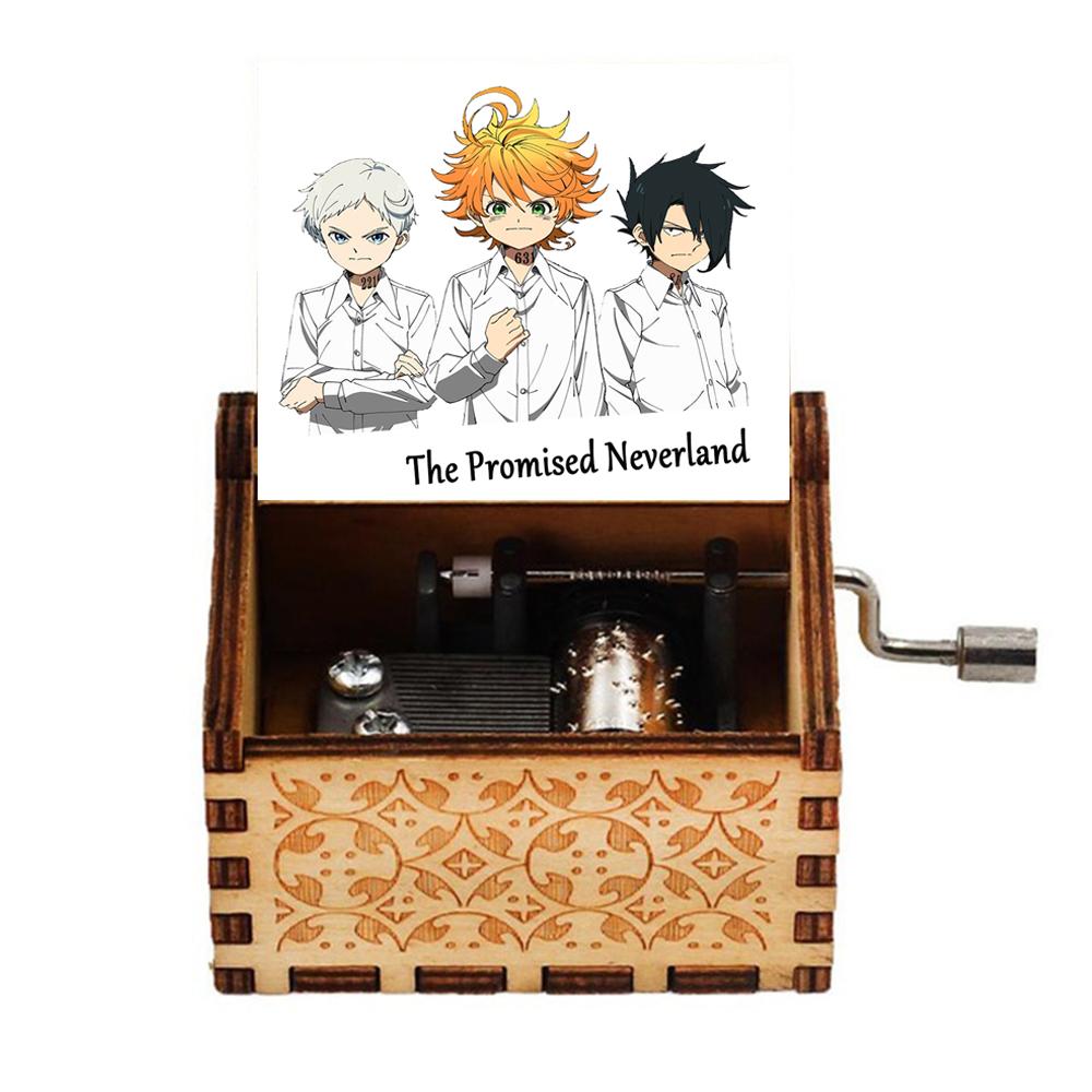 Wooden Hand Cranked Music Box You Are My Sunshine Can't Help Falling in Love Valentine's Day To Christmas Birthday Gift 3