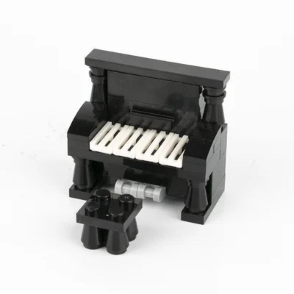 5 шт. Городской светофор Строительный блок MOC DIY Игрушка Сборка Уличный фонарь Мебель Сиденье Диван Кровать Телефон Книжный шкаф Аквариум K20