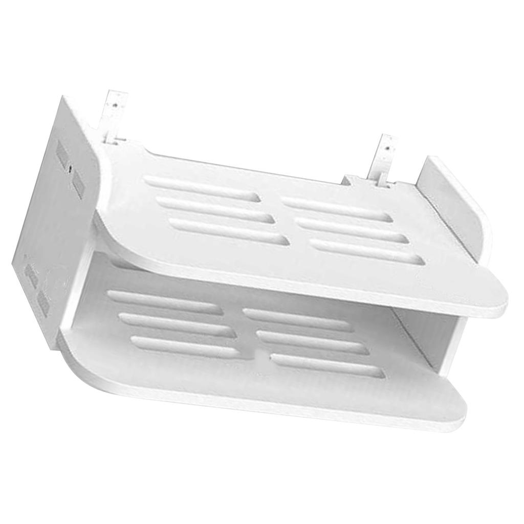 Полка для маршрутизатора, настенное крепление, перфоратор, бесплатный Wi-Fi, подставка для хранения телеприставки для гостиной, спальни