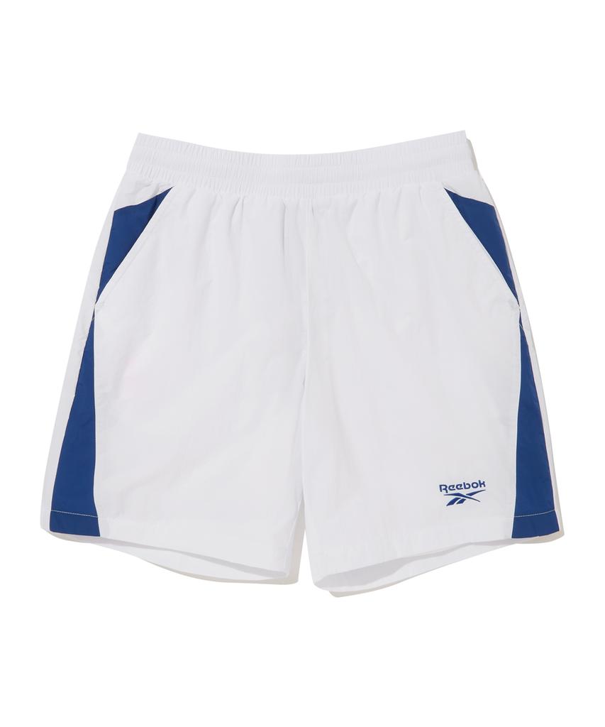 Reebok Базовые шорты-круги - Белые:синий