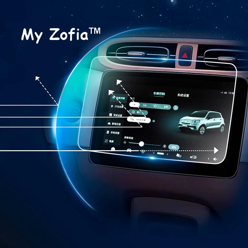 Для Leapmotor T03 2023 2024 2025 Защитная пленка для экрана автомобильной навигации, Стекло для экрана центральной консоли, Пленка GPS, Защита от царапин, Аксессуары D4