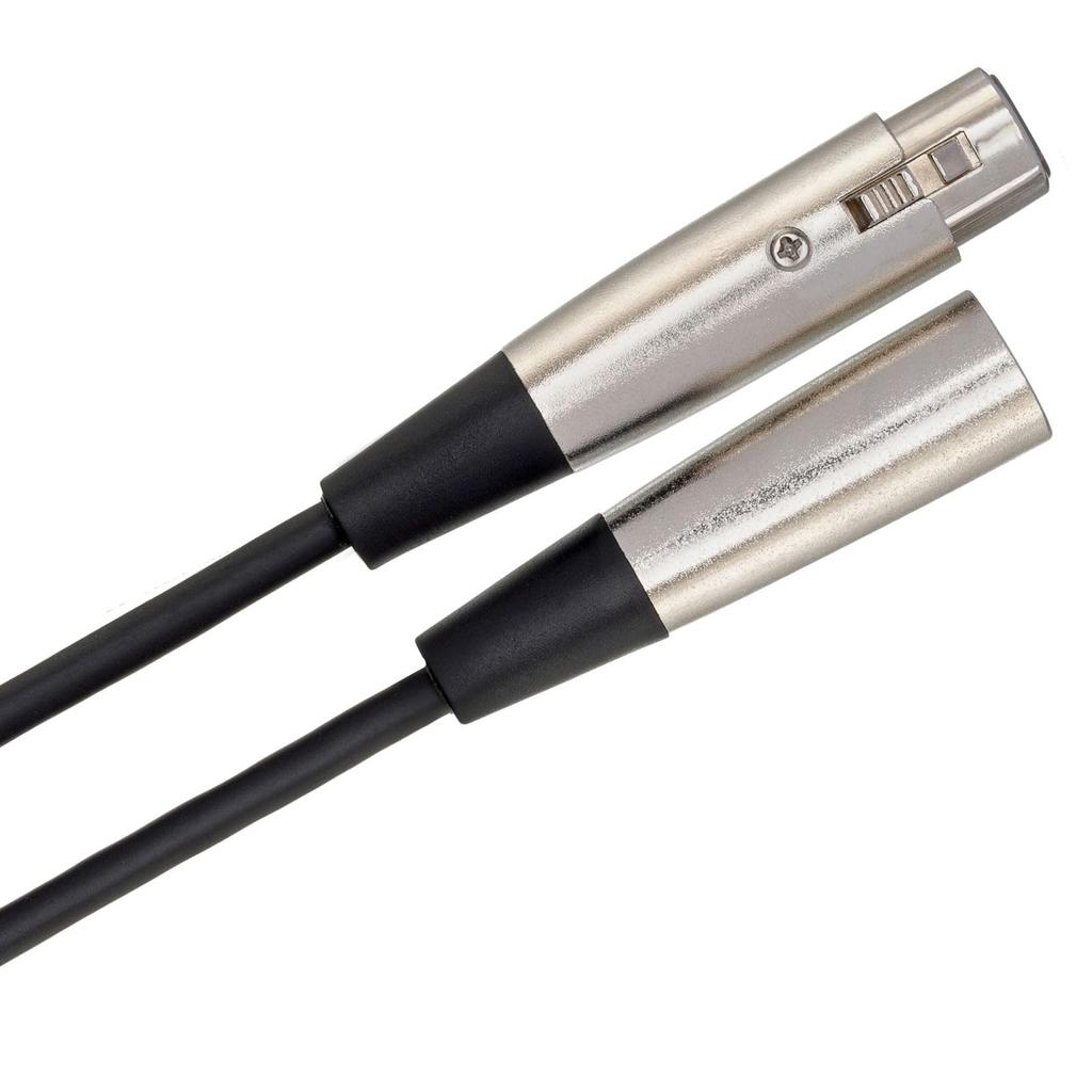Hosa XLR Male to Female Microphone Cable CMI-125 7.6m