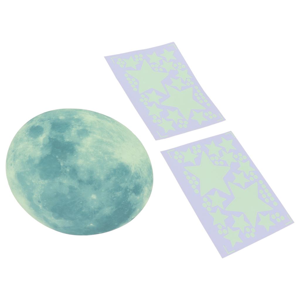 Planet Star Wall Stickers Luminous Wall Decals for Kids Room Baby Nursery Home Decoration