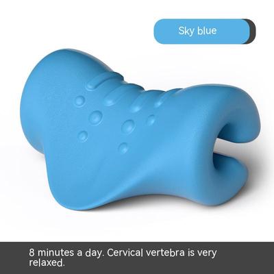 Подушка для массажа шеи J&M Эргономичная подушка для массажа шейного отдела Эргономичная подушка для вытягивания шейного отдела плеч и шеи Расслабляющее средство для облегчения боли