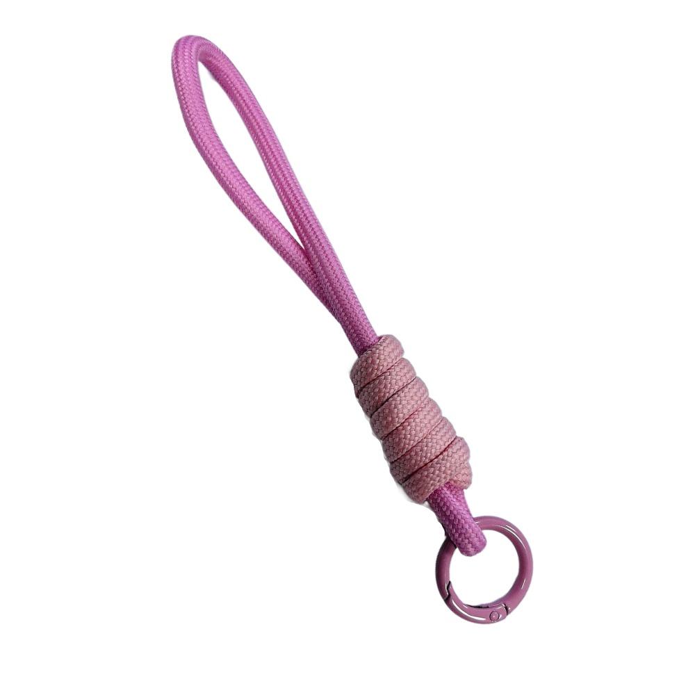 10PCS Colorful Braided Lanyard Keychain Key Ring Bag Charm Phone Lanyard Knot Rope Keyring  DIY