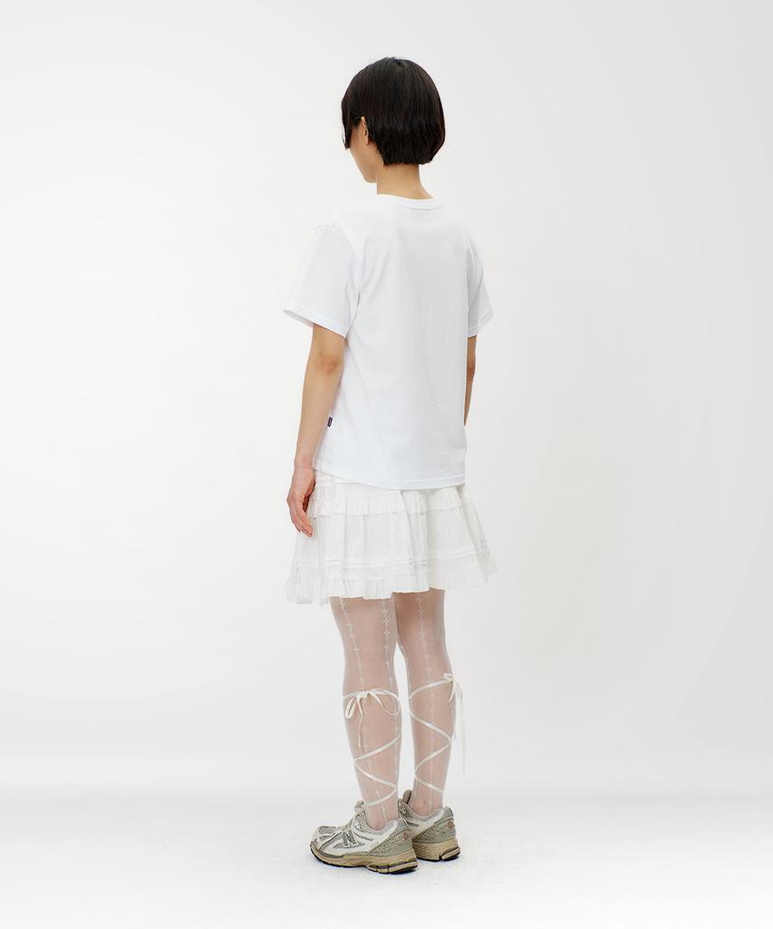 LAUGHER [Betty Boop] Angel T-Shirt - White