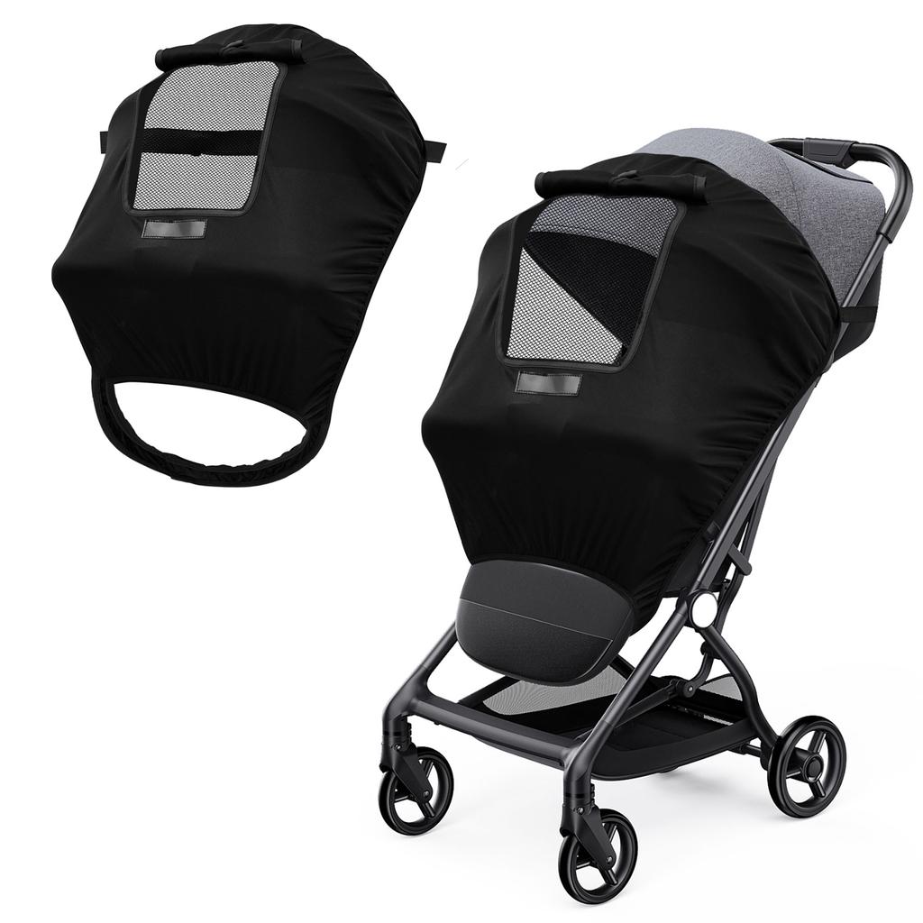 Универсальный солнцезащитный козырек для детской коляски, защита от УФ-лучей, капюшон, накидка, водонепроницаемый, дышащий, аксессуары для колясок