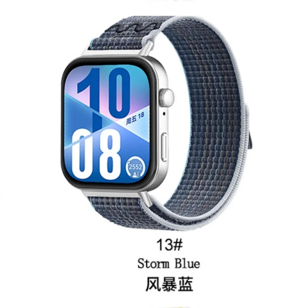 Нейлоновый ремешок для Huawei Watch Fit 4 3 Плетеный спортивный браслет для умных часов Ремешок Браслет Ремешок для часов Huawei Watch Fit 4/4 Pro