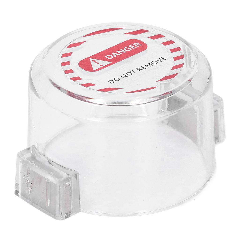 Магнитная крышка аварийной остановки Прозрачный ПК пластик Блокировка кнопки Круглая защитная крышка