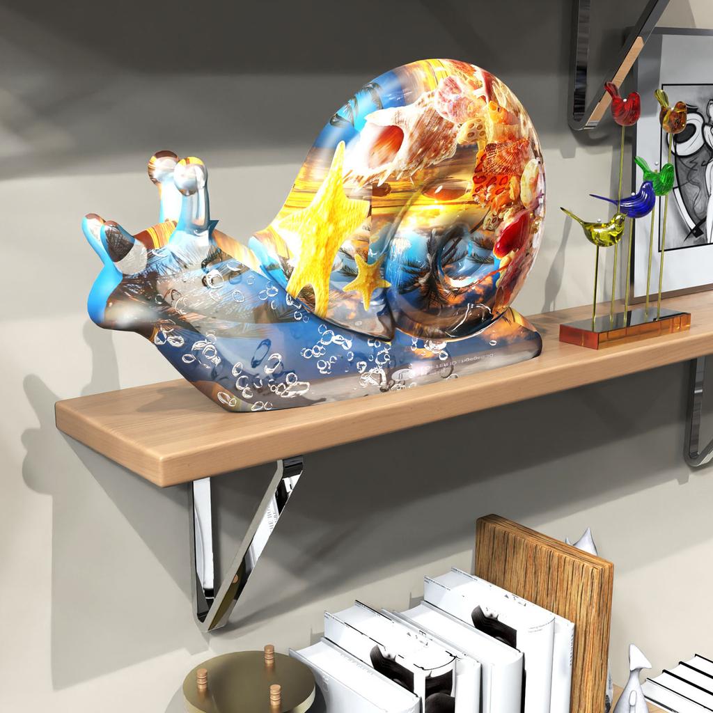 Animal Candle Mold Big Snail Resin Casting Silicone Mold for DIY Candle Soap Plaster Ornament Cake Fondant Decoration