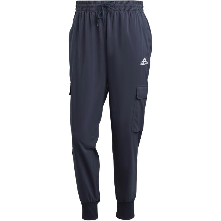 Adidas Essentials M Sl C 7/8 Pt Casual Fit Mid Waist Solid Color Tapered Woven Pants Men Pants Legend-Ink HA4349