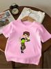 Humungousaur Ben 10 Short Sleeve Tee Kids Summer Cute Crewneck Casual Age 3-14