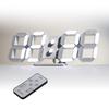 KOSUMOSU Digital Clock LED Wall Hanging Table Clock Automatically Sensing Brightness 3D LED CLOCK Alarm Clock with 10 Inch Remote Control Night Lamp