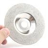 4” 60Grit Diamond Coated Grinding Disc Wheel For Angle Grinder Coarse Glass